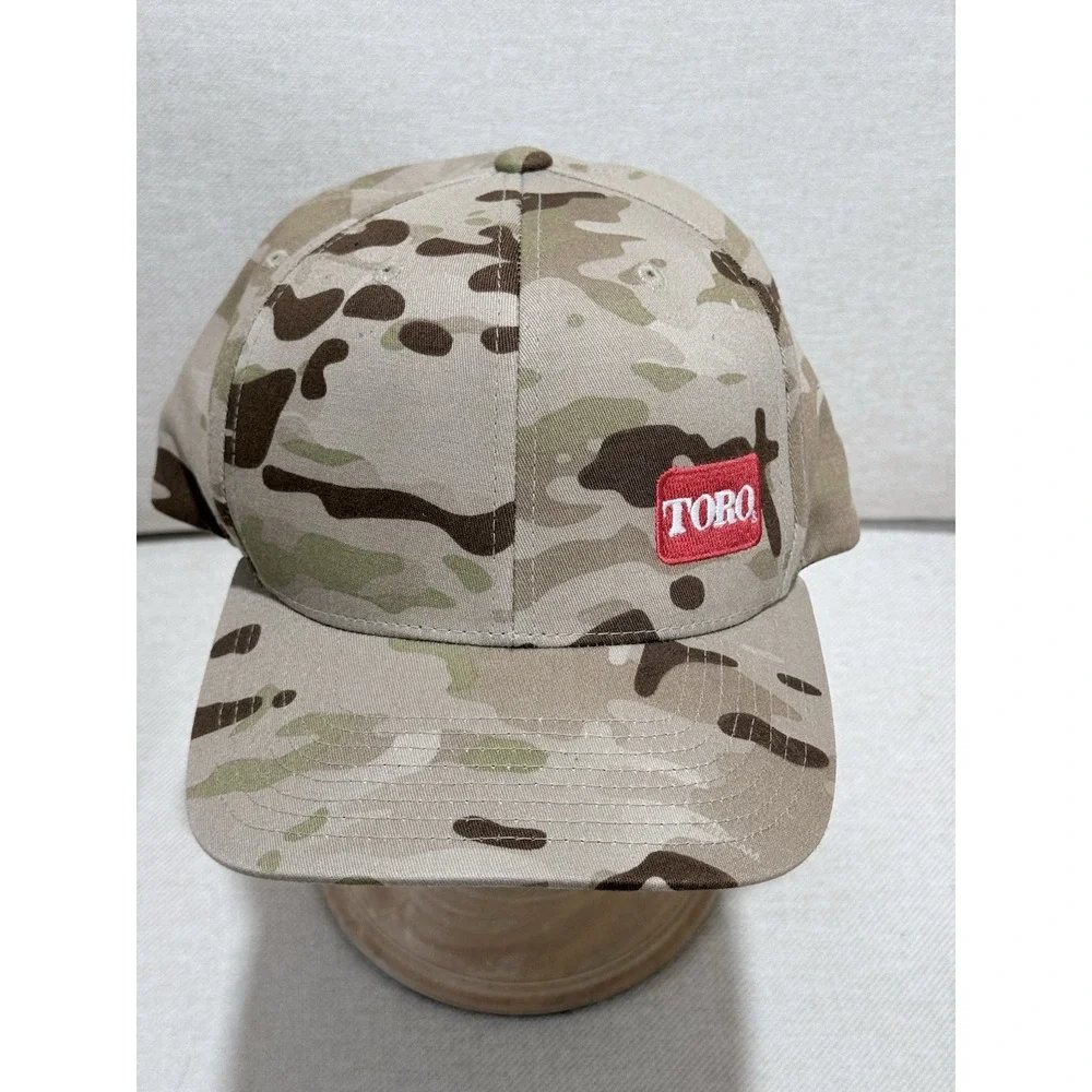 TORO Tan Digital Camo Strapback Hat ADJUSTABLE Adult Cap